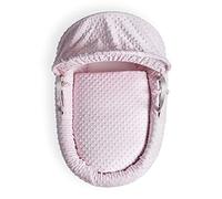 Clair de Lune Dimple - Set di biancheria da letto per culla (cestino non incluso) - rosa
