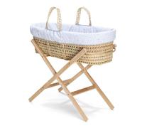 Clair de Lune Star & Stripes Essential - Cesta per culla in vimini, 75 x 28 cm