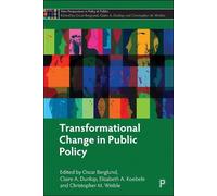Claire A. Dunlop Transformational Change in Public Policy (Copertina rigida)