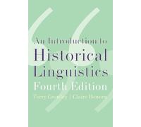 Claire Bowern Terry Crowle An Introduction to Historical Linguistic (Tascabile)