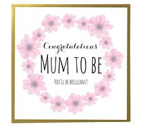 Claire Giles Quill Mum To Be Baby Biglietto di auguri