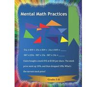 Claire Luo Haiyan Luo Mental Math Practices (Tascabile)