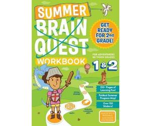 Claire Piddock Megan Butler Workman Summer Brain Quest: Between Gr (Tascabile)