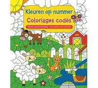 Claire Stamper Dieren van de boerderij - Kleuren op nummer / Les ani (Tascabile)