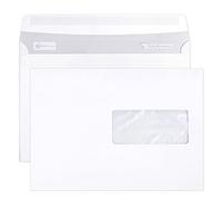 Clairefontaine 10342C - Conf. 500 buste C5 162x229 mm bianco 90g/m²