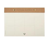 Clairefontaine - 103846C - Bloc Planner à rivets 24x17cm 90g Kraft