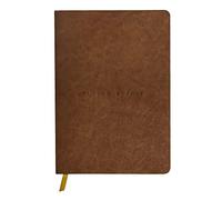 Clairefontaine 106946C Flying Spirit Taccuino cucito pelle Cognac 14,8x21cm 180p a righe carta avorio 90g