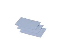 Clairefontaine 11239C - Pacco da 25 Biglietti - Formato 7x9,5cm - 210g/m² - Colore blu lavanda - Biglietti di invito e Corrispondenza - Gamma Pollen - Carta Premium Liscia