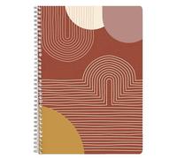 Clairefontaine 116066C - Cahier à Spirale aux Teintes Chaleureuses A4 90g