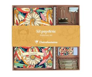 Clairefontaine 116231C, Kit di, 11x17 cm, Collection Frida Kahlo