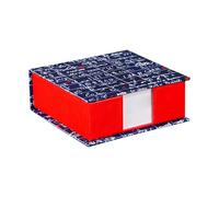 Clairefontaine 116324C - Le Mur des Je t'aime, Bloc cube 11x11x4cm contenant 300 feuillets unis 9,8x9,8 cm