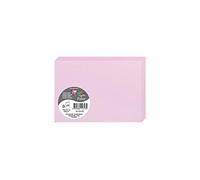 Clairefontaine 12313C - Pacco da25 biglietti Piegati - Formato C6 11x15,5cm - 210g/m² - Colore rosa confetto - Biglietti d'invito e Corrispondenza - Gamma Pollen - Carta Premium Liscia
