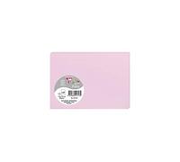 Clairefontaine 1313C - Pacco da 25 biglietti - Formato C6 11x15,5cm - 210g/m² - Colore rosa confetto - Biglietti d'invito e Corrispondenza - Gamma Pollen - Carta Premium Liscia