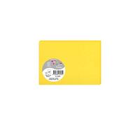 Clairefontaine 1323C - Pacco da 25 biglietti - Formato C6 11x15,5cm - 210g/m² - Colore giallo sole - Biglietti d'invito e Corrispondenza - Gamma Pollen - Carta Premium Liscia