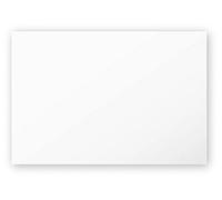 Clairefontaine 1416C - Pacco da 25 Cartoncini - Formato 8,2x12,8cm - 210g/m² - Colore Bianco - Biglietti di invito e Corrispondenza - Gamma Pollen - Carta Premium Liscia