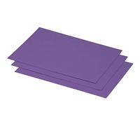 Clairefontaine 1637C - Pacco da 25 biglietti - Formato 15,8x22,2cm - 210g/m² - Colore Viola - Biglietti d'invito e Corrispondenza - Gamma Pollen - Carta Premium Liscia
