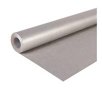 Clairefontaine 195776C - Un rotolo di carta Kraft vergine - COLORE: Argento- MISURE: 10x0,70m - 65g - carta da regalo, Fai da te, Artigianato