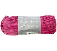 CLAIREFONTAINE - 196008Cpack - Pack 8 gomitoli di rafia. Colore rosa Opera