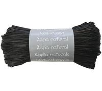 Clairefontaine - 196029Cpack - Un set di 8 gomitoli di rafia neri - Set di diversi fili di rafia Lunghezza 1 m50 per filo- 50 g - Tempo libero creativo - Confezione regalo - DIY multipli