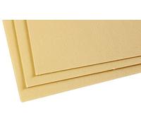 Clairefontaine 197012C Confezione Carta Pastelmat - 5 Fogli di carta Speciale per Pastelli secchi - 24x32 cm 360g - Bottone d'Oro