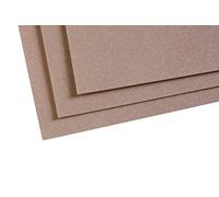 Clairefontaine 197013C Confezione Carta Pastelmat - 5 Fogli di carta Speciale per Pastelli secchi - 24x32 cm 360g - Bruno