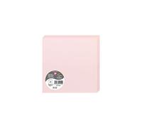 Clairefontaine 2155C - Pacco da 25 Cartoncini Piegati - Formato Quadrato 16x16cm - 210g/m² - Colore rosa - Biglietti di invito e Corrispondenza - Gamma Pollen - Carta Premium Liscia