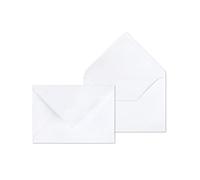 Clairefontaine 2231C - Conf. 500 buste 120x176 mm bianco 90g/m² bianche