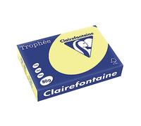 Clairefontaine 29CA1778 Carta Trophee A4, Giallo Jonquille, 500 Fogli, 80 Gr