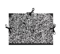 Clairefontaine 31102C - Cartella portadisegni Annonay con chiusura a 3 cordoni 26x33 cm, Bianco