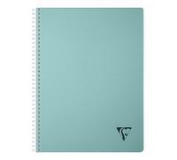 Clairefontaine 327120C - Linicolor cahier reliure intégrale 21x29,7cm 180p Q.5x5 ESSENCE Bleu lagon