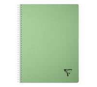 Clairefontaine 327121C - Linicolor cahier reliure intégrale 21x29,7cm 180p Q.5x5 ESSENCE Vert sauge