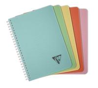 Clairefontaine 327546C - Linicolor carnet reliure intégrale 14,8x21cm 180p ligné assortiment ESSENCE