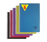 Clairefontaine 329146C conf. 5 quaderni A4 180p 90g colori assort.