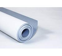 Clairefontaine 34162C - Un rotolo di carta da appendere 50x1 m 120g (1 lato bianco, 1 lato blu)