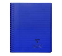 Clairefontaine 356801C Un quaderno a spirale Koverbook - 17x22 cm - 160 pagine a righe, con margini - Carta bianca 90 g - copertina in polipropilene colore casuale