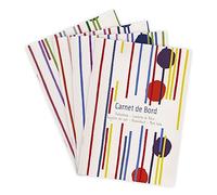 Clairefontaine 36899C Un Registro di classe Agrafé - A5 14,8x21 cm - 40 pagine con marginis staccabili - Papier Blanc 110 g - copertina in carta laminata - Motif casuale