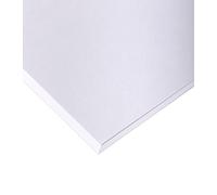 Clairefontaine 37298C Pacco Carta da disegno per Schizzi - 100 Fogli Carta da Disegno bianca a grana molto leggera - A4 21x29,7 cm 180g - Ideale per Disegno e Schizzi a Matita Pennarello Carboncino