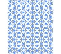 Clairefontaine - 393818AMZC - carta crespa - confezione da 40 fogli piegati - MISURE: 50x70cm - 18g - MOTIVO: Losanghe blu - 18g - confezionamento regali, Regali personalizzati, hobby creativi