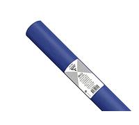 Clairefontaine 394013C - Rotolo da 24 fogli di carta velina da 18g/m² - Misura 50x75cm - carta fine delicata e resistente - Hobby creativo- Confezionamento e attività creative - Colore blu di Francia
