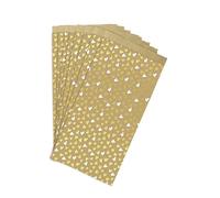 CLAIREFONTAINE 394116C - sacchetto da 50 Buste kraft 16x30 16x30+5cm, cuori