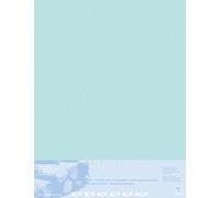 Clairefontaine 396013C Passepartout Pastelmat, 70 x 100 cm, 5 Fogli, Blu Chiaro