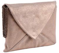 Clairefontaine 400051C Pochette a forma di busta Plume in vera pelle, color Rame