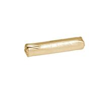 Clairefontaine - 400086C - Un piccolo astuccio Slim cuirisé 4x2,5x19,5 cm in vero cuoio, Oro