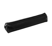 Clairefontaine 410001C Trousse slim in vera pelle, color Nero