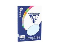 Clairefontaine 4151C Trophée Mini ReSMA de carta, 50 fogli, A4, 160 g, Blu