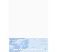 Clairefontaine 496010C Passepartout Pastelmat, 50 x 70 cm, 5 Fogli, Bianco