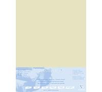 Clairefontaine 496015C Passepartout Pastelmat, 50 x 70 cm, 5 Fogli, Sabbia