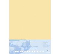 Clairefontaine 496023C Passepartout Pastelmat, 50 x 70 cm, 5 Fogli, Mais