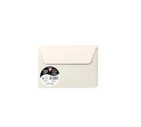Clairefontaine 5056C - Pacco da 20 Buste autoadesive - Formato C6 11,4x16,2cm - 120g/m² - Colore Grigio perla -Inviti Eventi e Corrispondenza - Gamma Pollen - Carta Premium Liscia