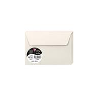 Clairefontaine 5056C - Pacco da 20 Buste autoadesive - Formato C6 11,4x16,2cm - 120g/m² - Colore Grigio perla -Inviti Eventi e Corrispondenza - Gamma Pollen - Carta Premium Liscia